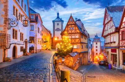 busreis naar Kerst in Rothenburg
