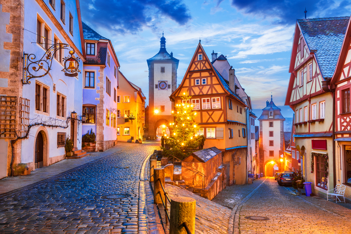 busreis naar Kerst in Rothenburg